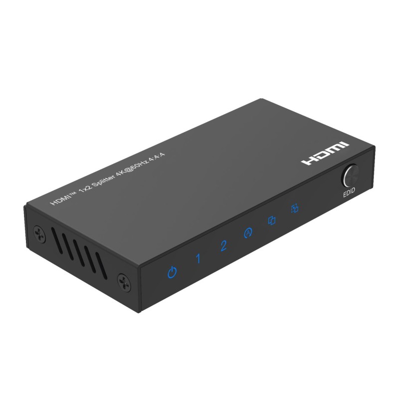 MicroConnect 4K@60Hz HDMI Splitter 1x2,